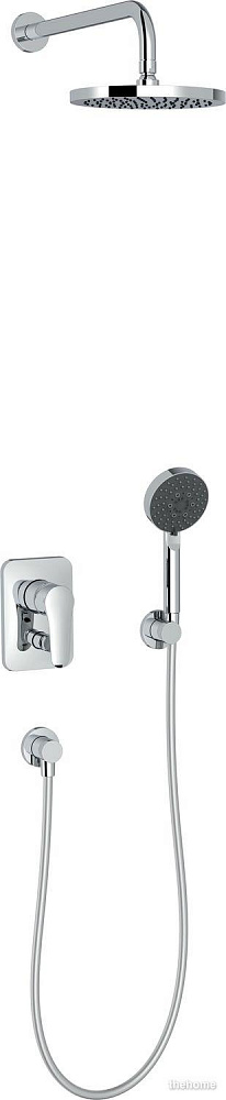 Душевой комплект Jacob Delafon Modulo E30759-CP с внутренней частью, хром - TheHome