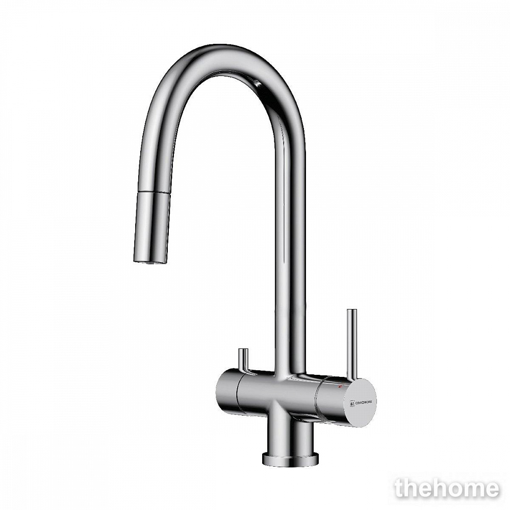 Смеситель Omoikiri Akita-S-C для кухонной мойки, 4994330 - TheHome