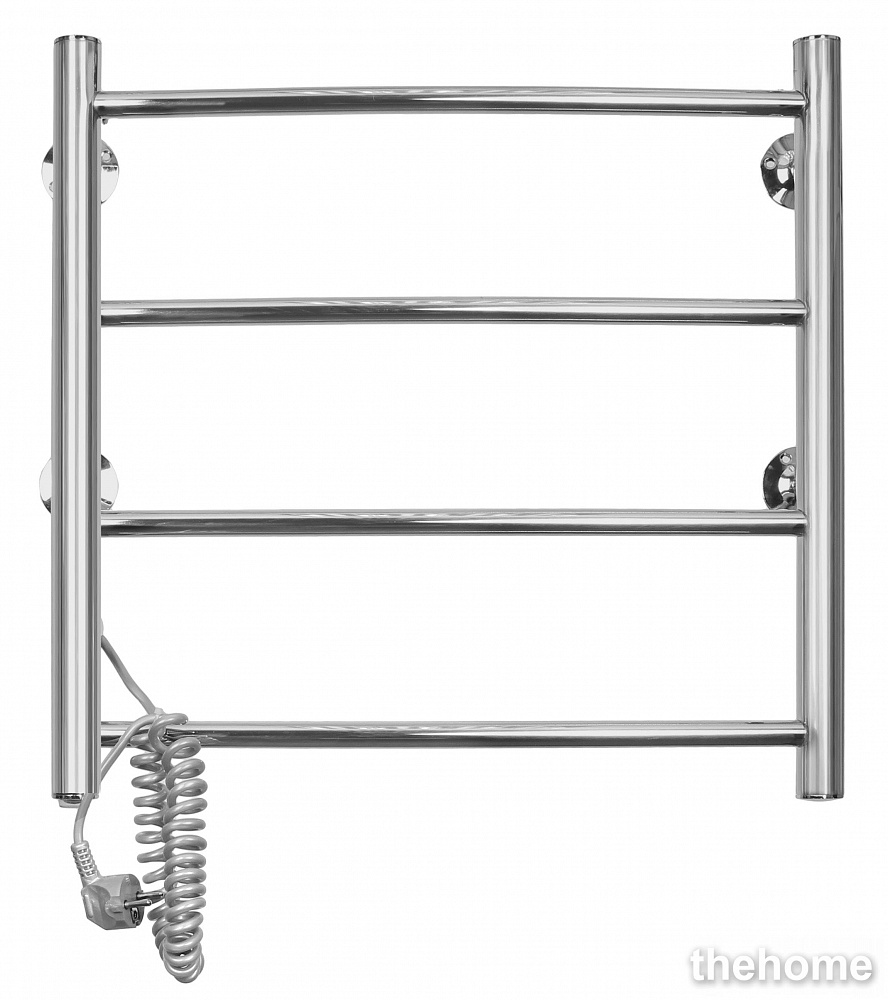 Полотенцесушитель электрический Domoterm Классик DMT 109-4 50х50 EK L, хром - TheHome