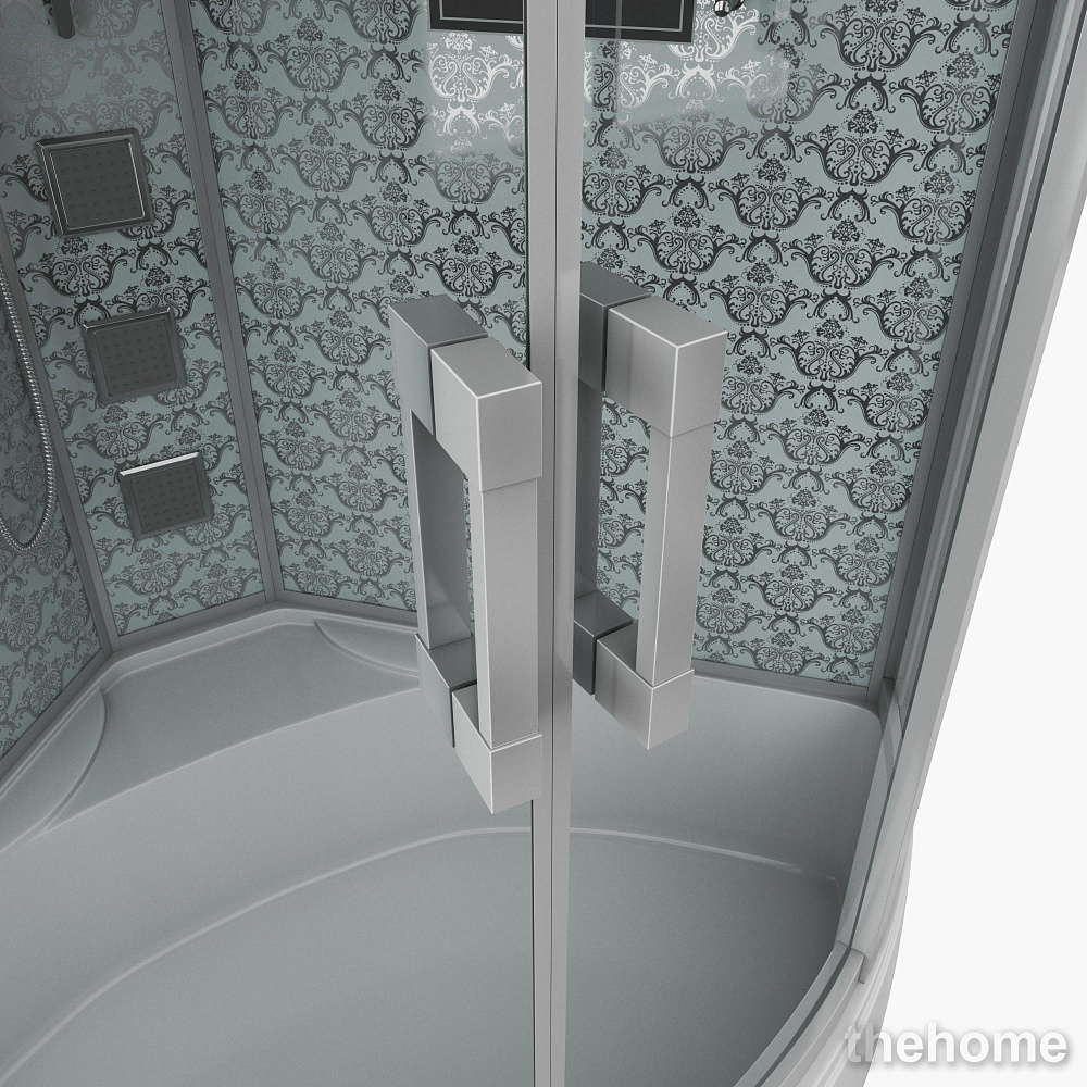 Душевая кабина Niagara Luxe NG-7744W 120х120х215 стекло прозрачное - 6