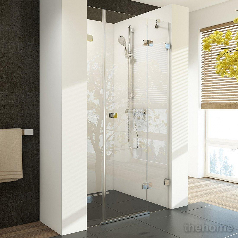 Душевая дверь Ravak BRILLIANT BSD3-120 R хром+ прозрачное стекло - TheHome