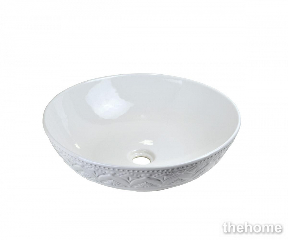 Раковина-чаша на столешницу Bronze de Luxe, белая, 440х440х130 2426 - 3