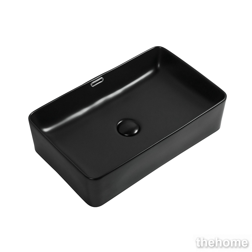Раковина Aquanet Perfect-3-MB 273676 55 см матовый черный - TheHome