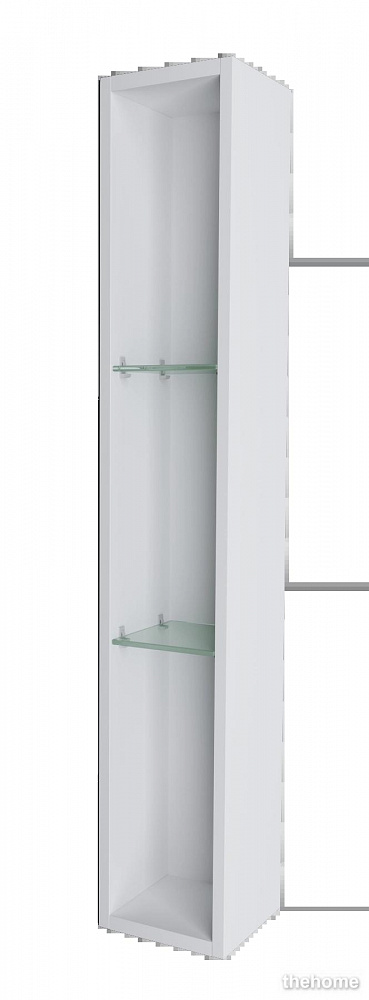 Полка 1Marka Cube 15 см У83244 белый - TheHome