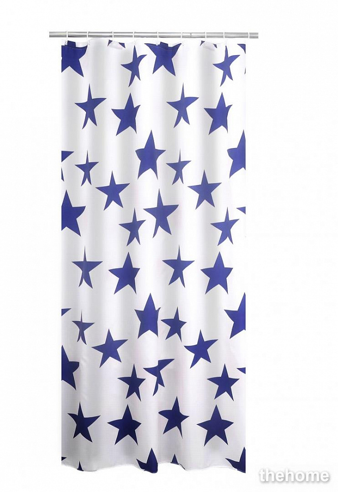 Штора для ванных комнат Ridder Star синяя - TheHome