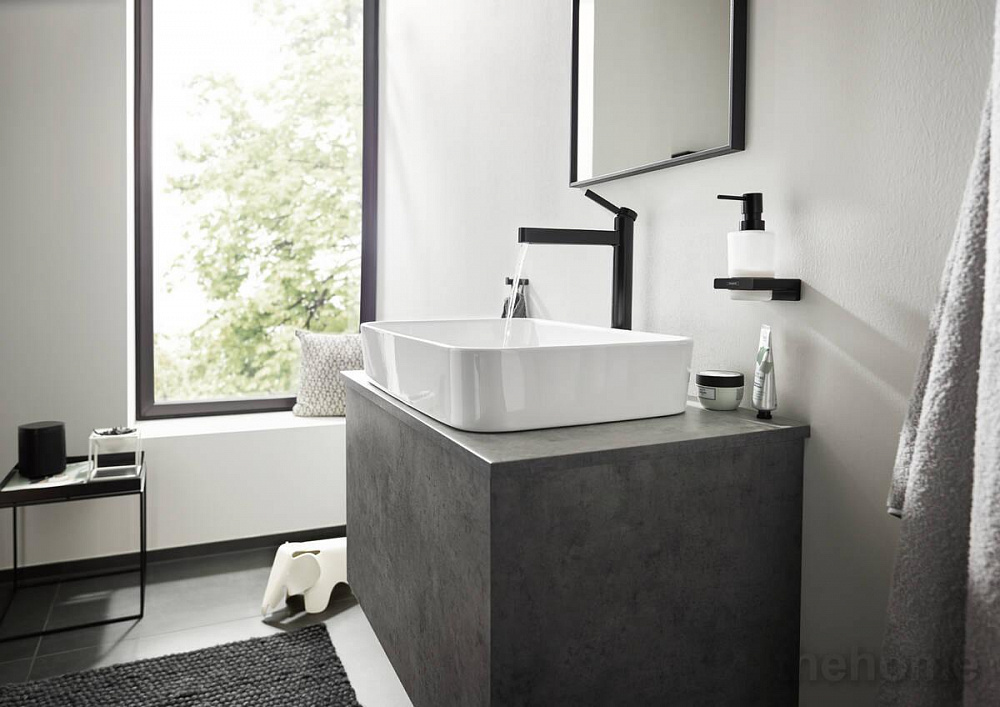 Смеситель Hansgrohe Finoris для раковины 76070670 черный - 3