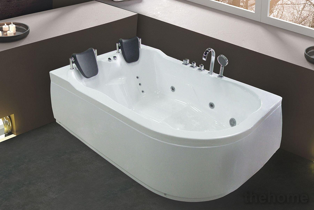 Акриловая ванна Royal Bath Norway RB331100 c каркасом 180х120х66 L - 2