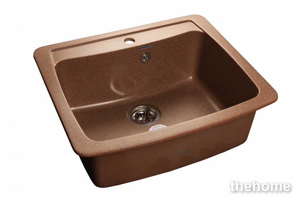 Кухонная мойка GranFest Standart GF-S605 429659 терракот - TheHome