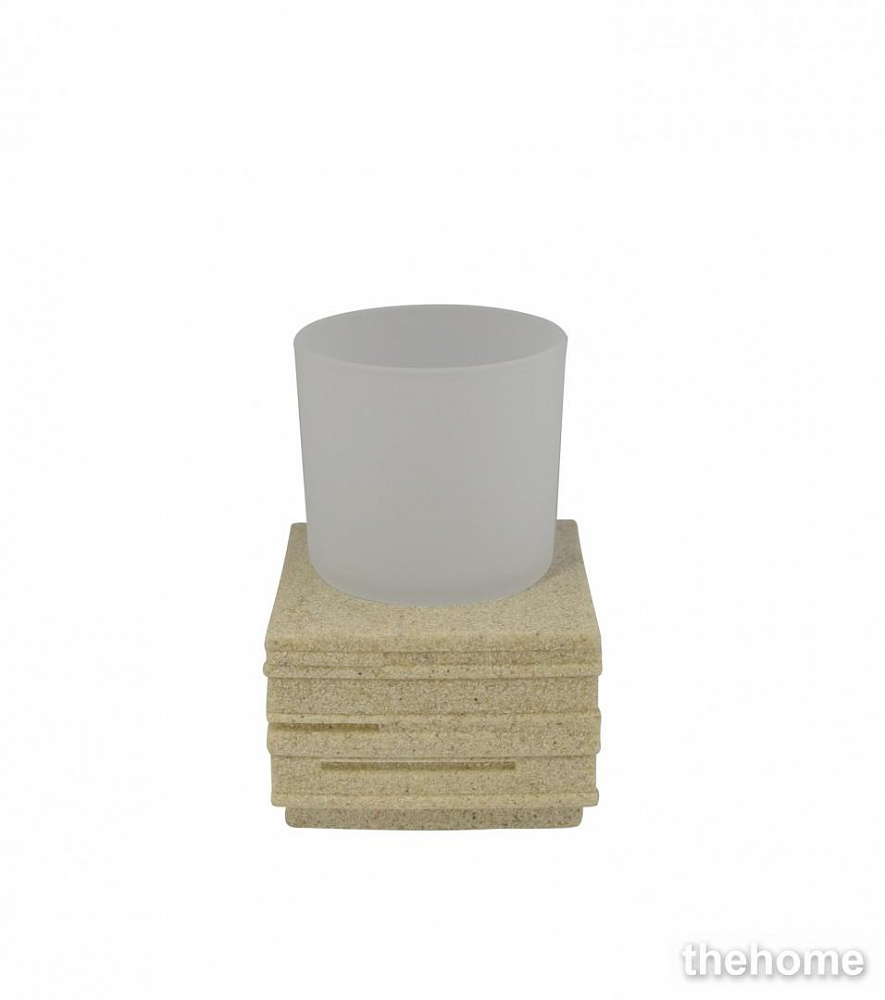 Стакан Ridder Brick 22150111, бежевый - TheHome