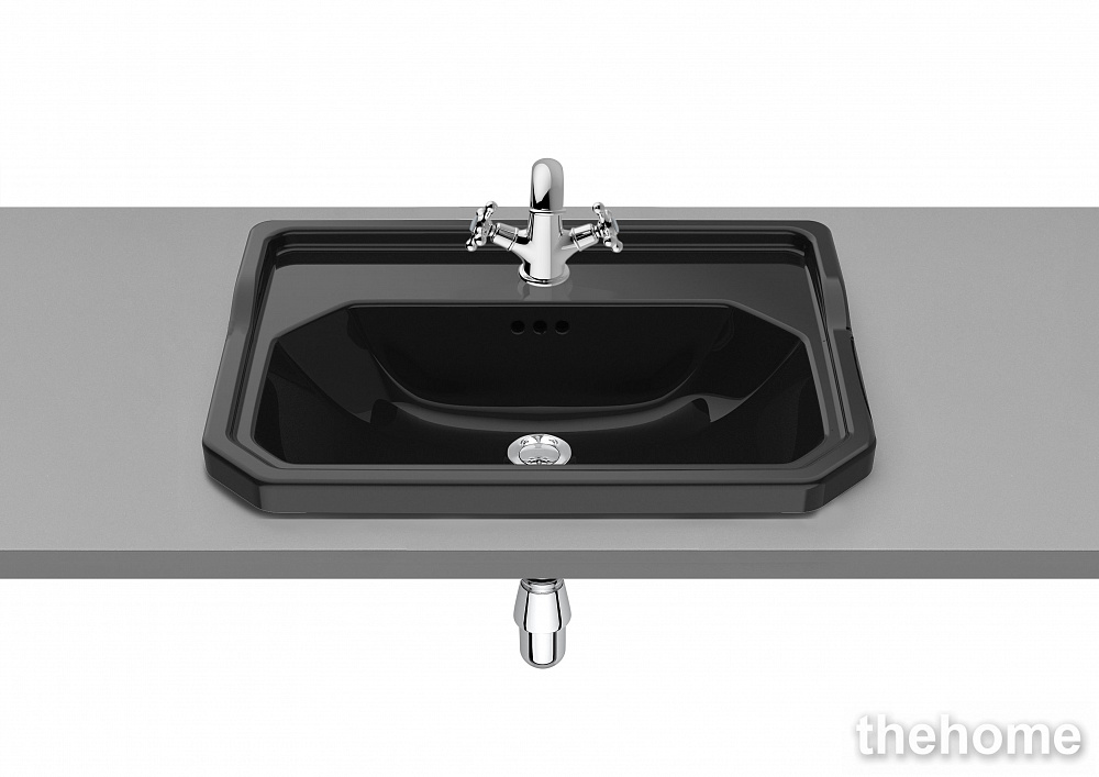 Раковина 60 см Roca Carmen 3270A5560 черный - TheHome