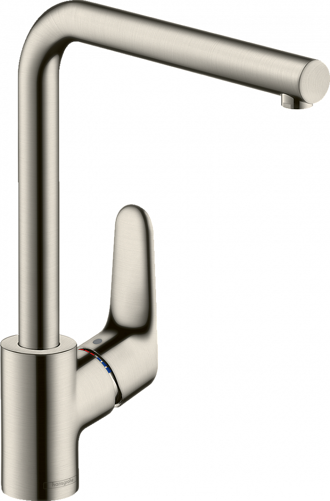Смеситель Hansgrohe Focus M41 31827800 для кухонной мойки, под сталь - TheHome