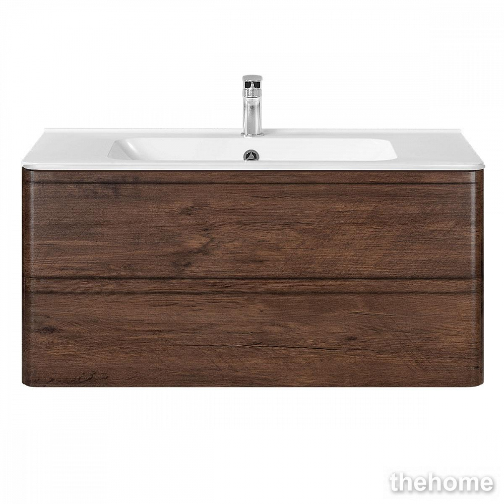 Тумба под раковину Vincea Vico 100 см подвесная, ящики soft close, R.Wood - 2