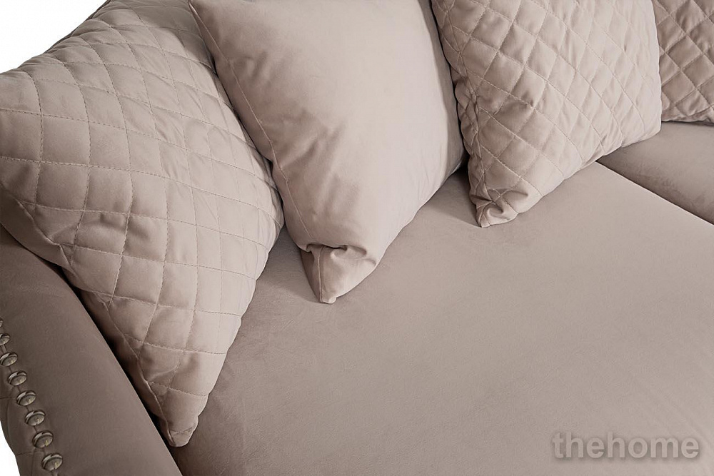 Диван Sorrento 250 трехмест., велюр крем-брюле Bel42 250*101*90 Garda Decor - 3