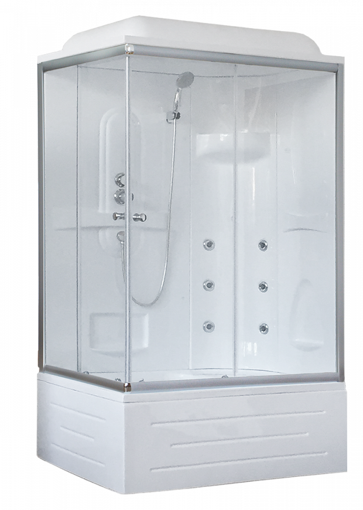 Душевая кабина Royal Bath RB 8100BP2-T (прозрачное) R - TheHome