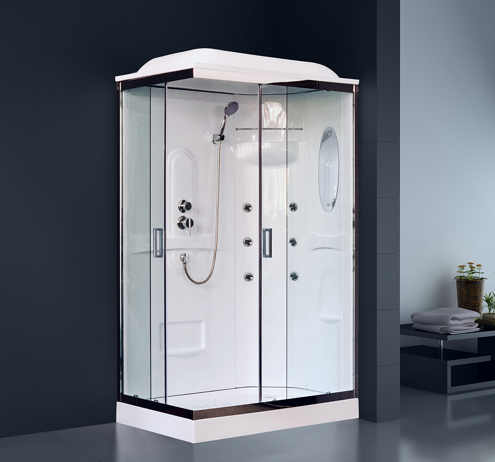Душевая кабина Royal Bath RB 8120HP2-T-CH (прозрачное) R - 2