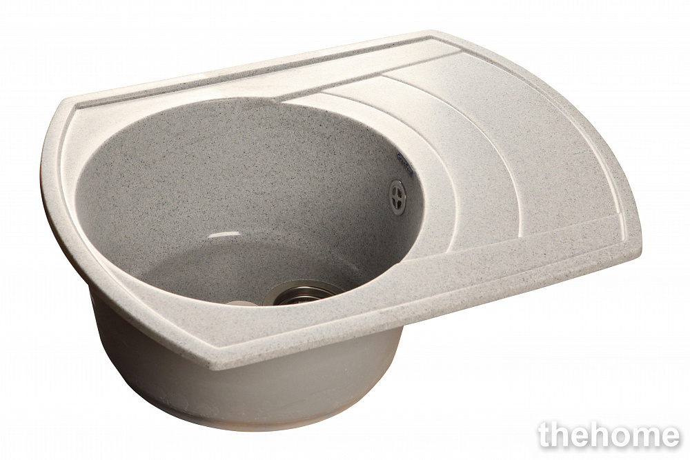 Кухонная мойка GranFest Rondo GF-R650L 427557 серая - TheHome