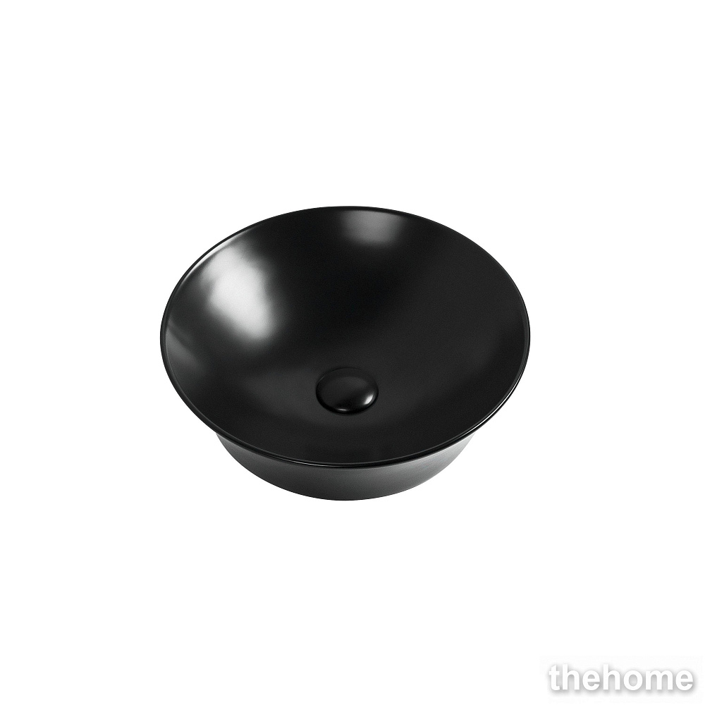 Раковина Aquanet Smart-1-MB 273686 42 см матовый черный - TheHome