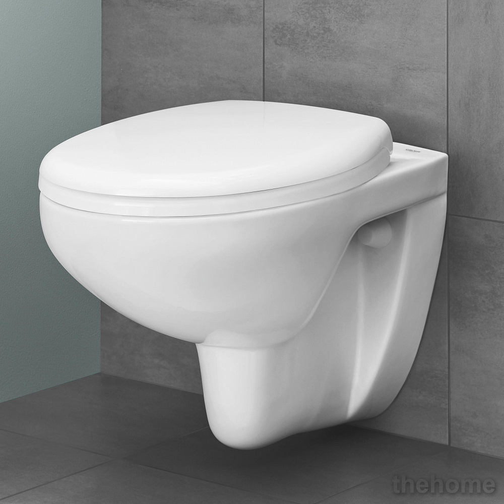 Подвесной унитаз Grohe Bau Ceramic 39427000 безободковый - 2