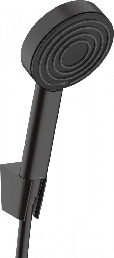 Душевой гарнитур Hansgrohe Pulsify 105 1jet 24301670, матовый чёрный - TheHome