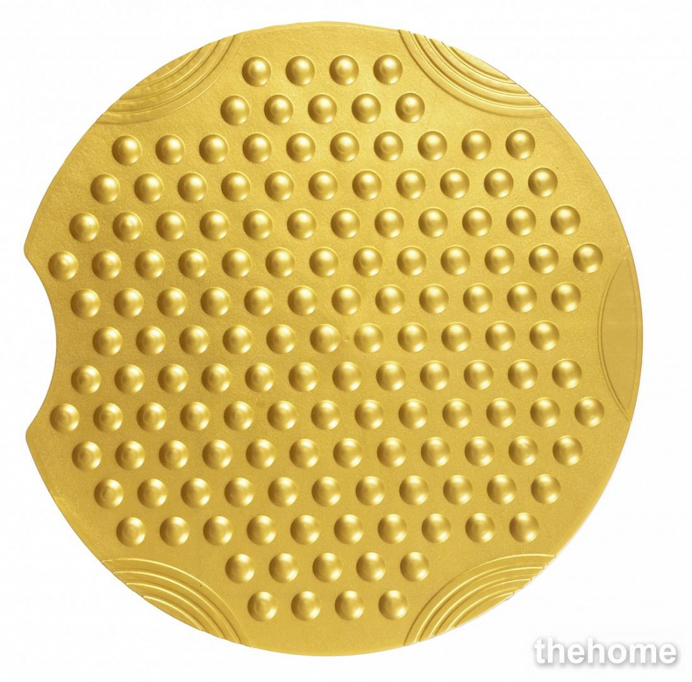 Коврик Ridder Tecno Ice 68848 d 55 см, золотой - TheHome