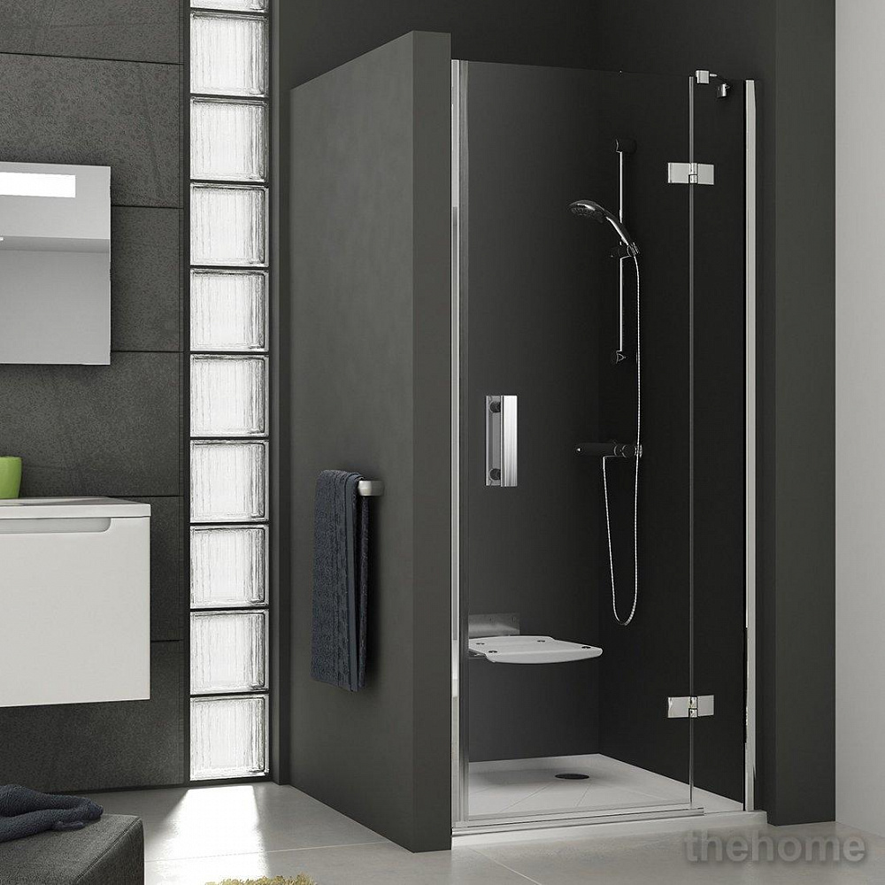 Душевая дверь Ravak SMARTLINE SMSD2-120 A-R хром+ прозрачное стекло - TheHome