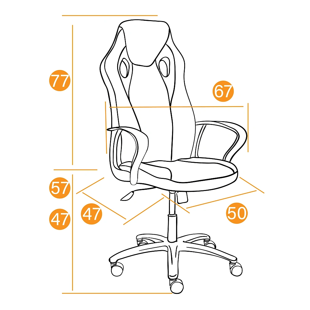 Кресло RACER GT new TetChair 13251 - 17