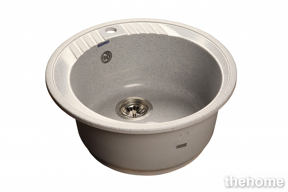 Кухонная мойка GranFest Rondo GF-R520 429031 серая - TheHome