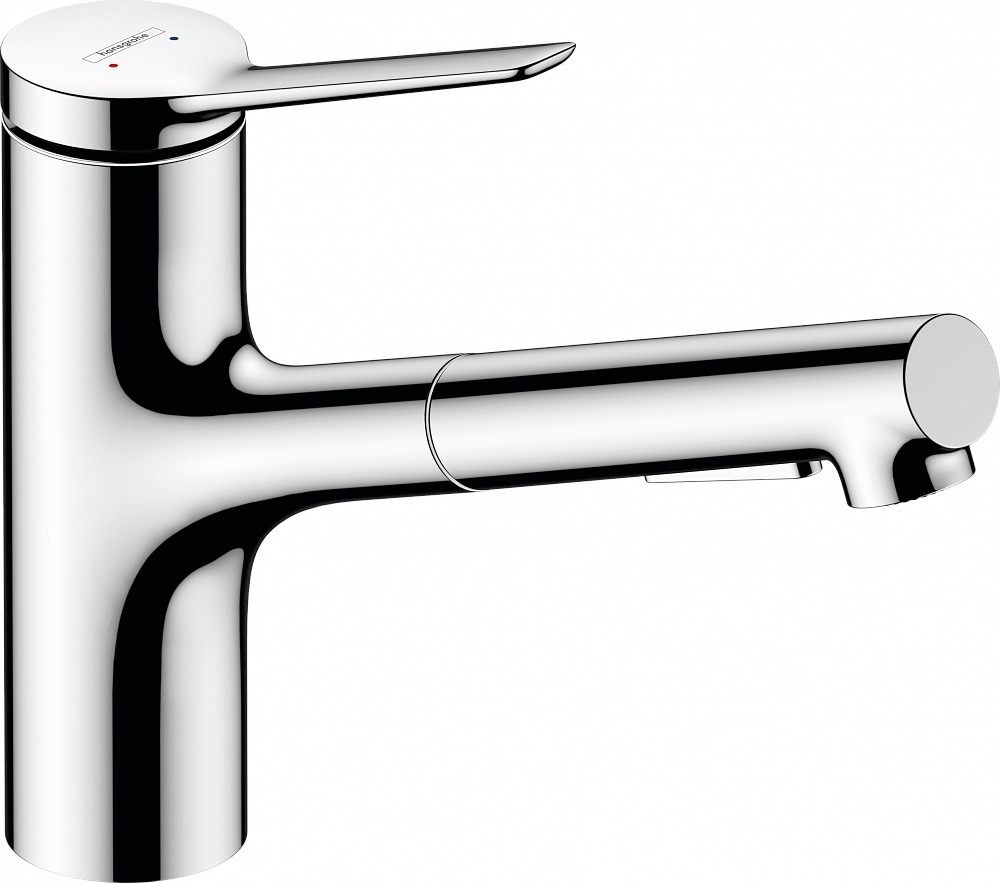 Смеситель Hansgrohe Zesis M33 74803000 для кухонной мойки, хром - TheHome