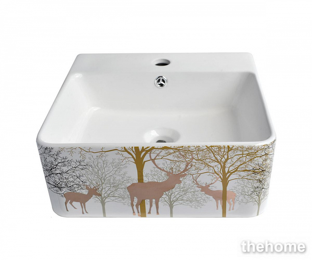 Накладная раковина Bronze de Luxe Golden Deer 1060GD - TheHome
