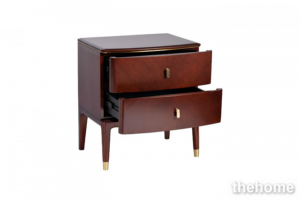 KFG136 Тумба 2 ящика темный шпон 58*42*65см Garda Decor - 3