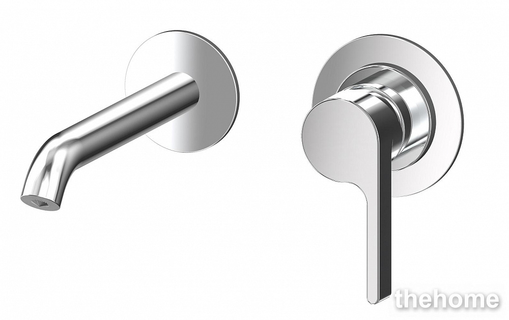 Смеситель Webert DoReMi DR830606015 для раковины настенный, хром - TheHome
