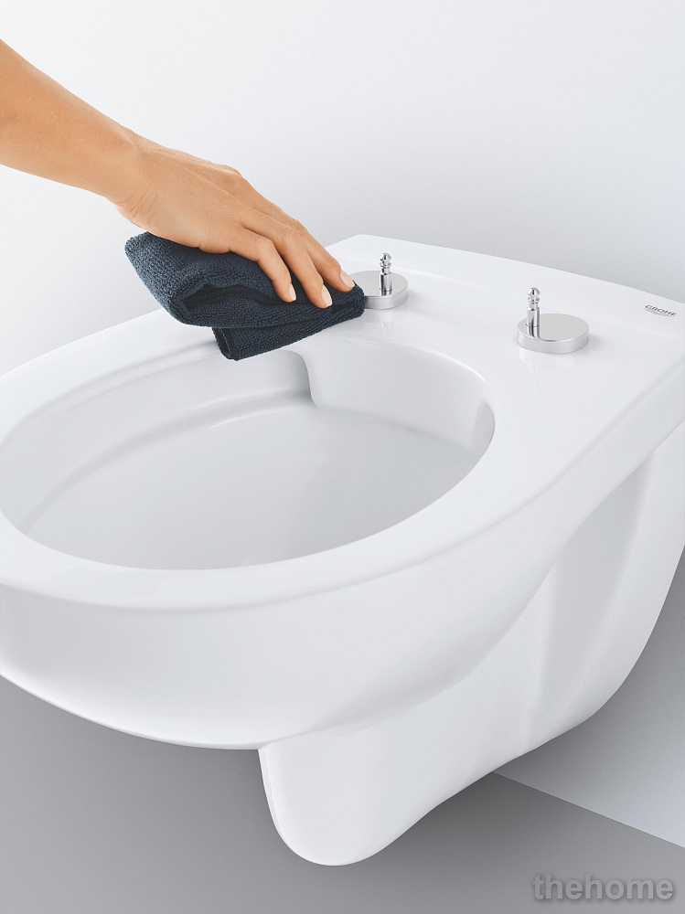 Подвесной унитаз Grohe Bau Ceramic 39427000 безободковый - 6