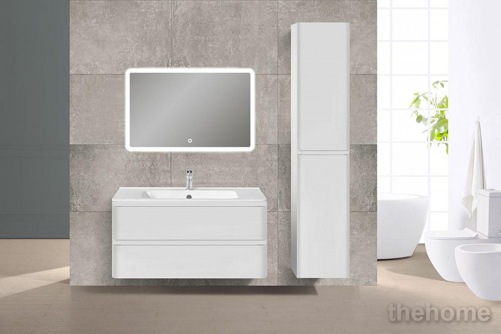 Тумба под раковину Vincea Vico 100 см подвесная, ящики soft close, G.White - 4