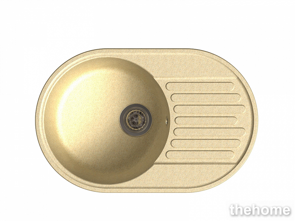 Кухонная мойка GranFest Quarz GF-Z18 444903 бежевая - TheHome