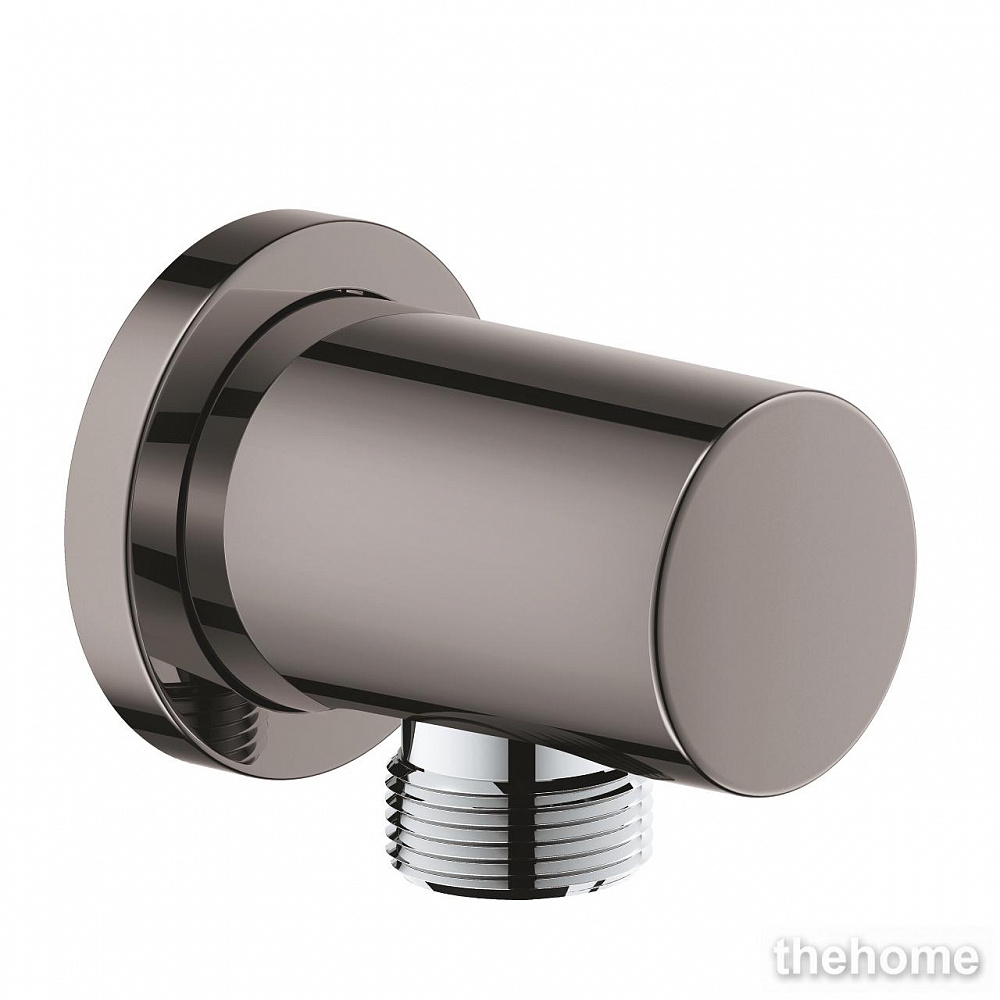 Подключение для душевого шланга Grohe Rainshower Classic 27057A00 тёмный графит, глянец - TheHome