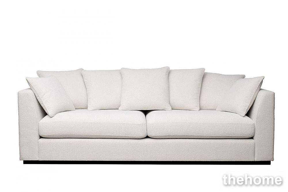 Диван Roberto трехместный, букле кремовый Flona SBEG 250*100*90см Garda Decor - TheHome