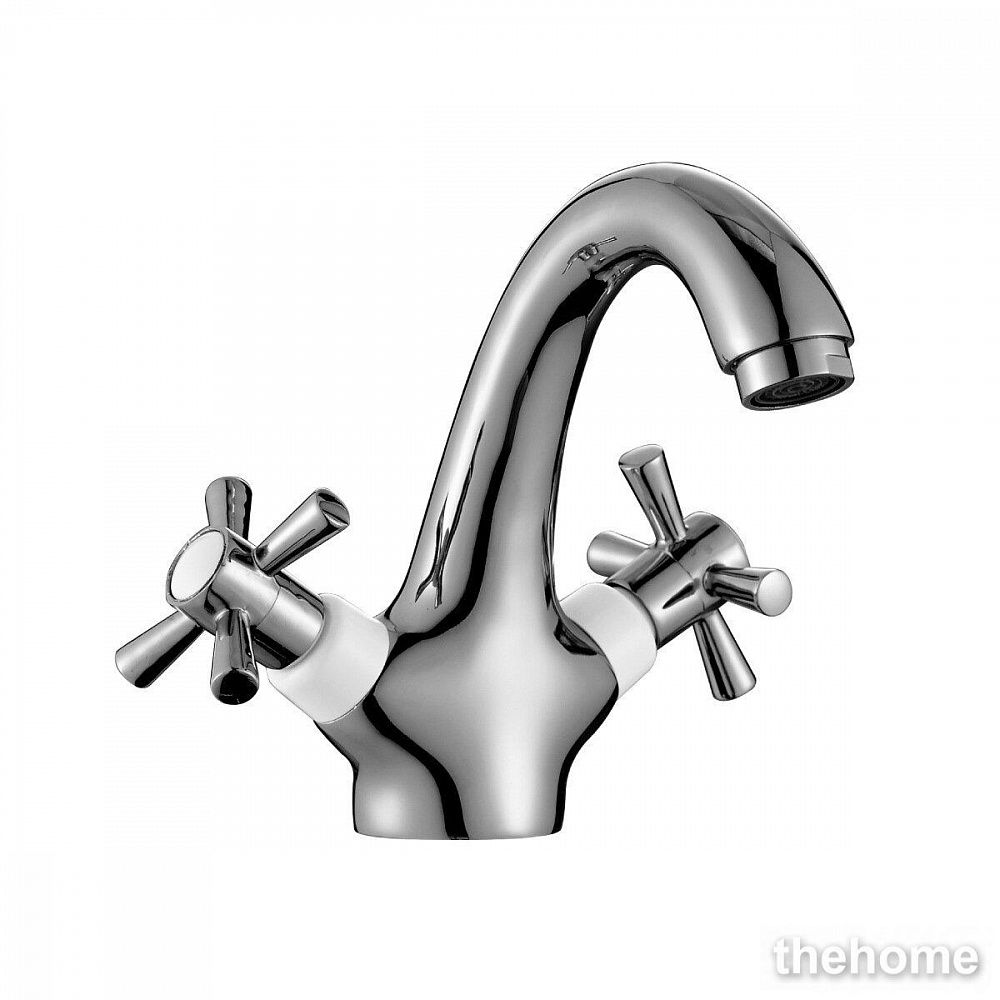 Смеситель Decoroom DR46 для раковины, DR46011-White - TheHome