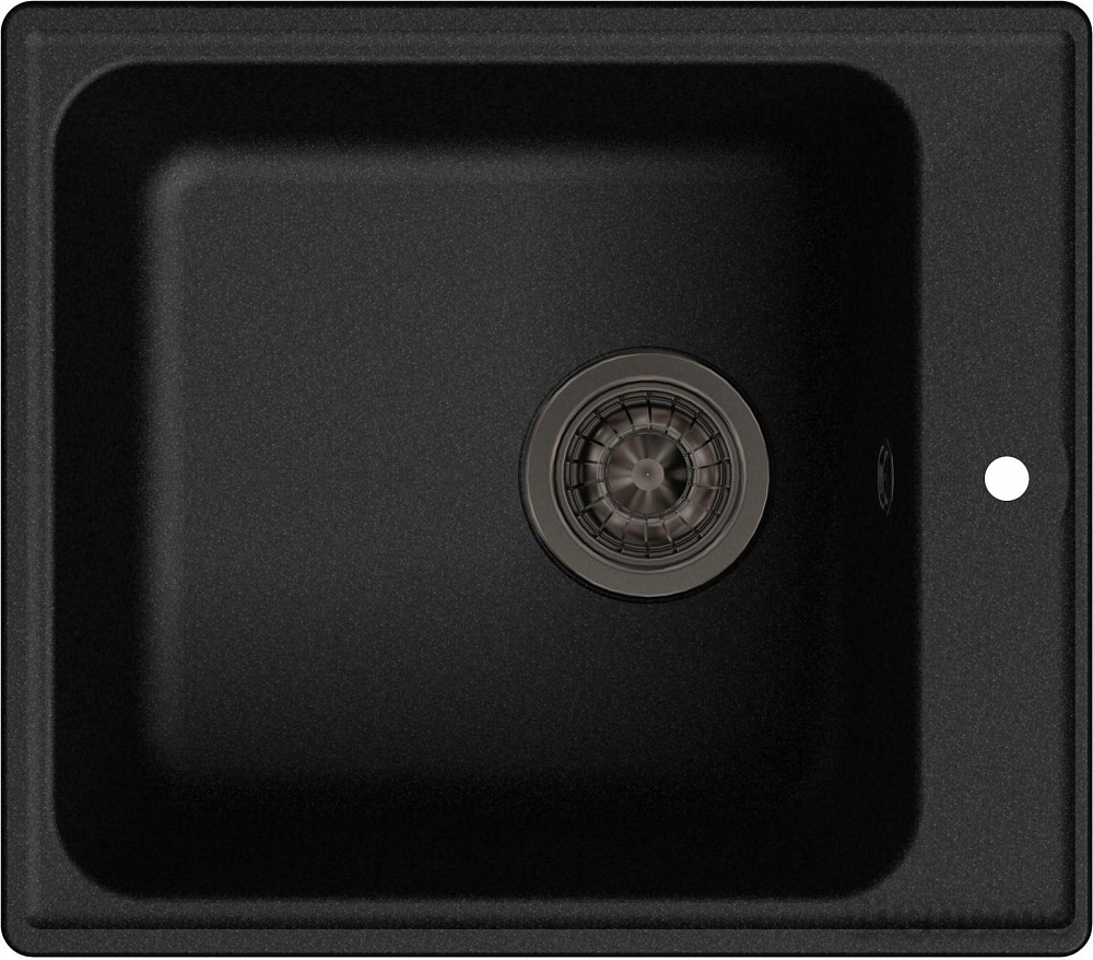 Кухонная мойка GranFest Quarz GF-Z17 444879 черная - TheHome