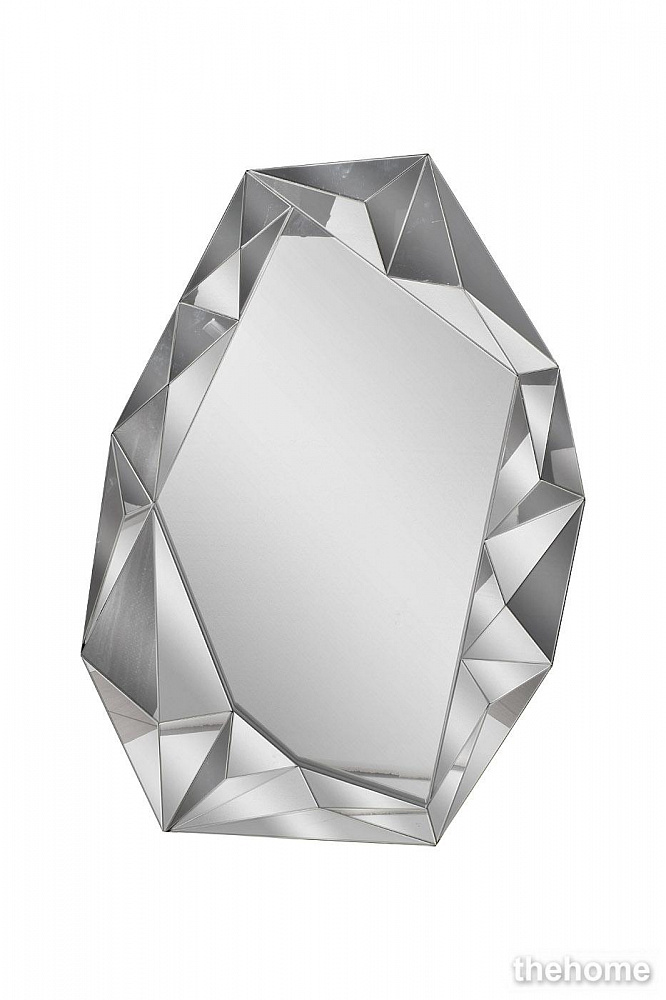 19-OA-9104 Зеркало абстрактное в объемн. зеркальной раме 90*60см Garda Decor - TheHome