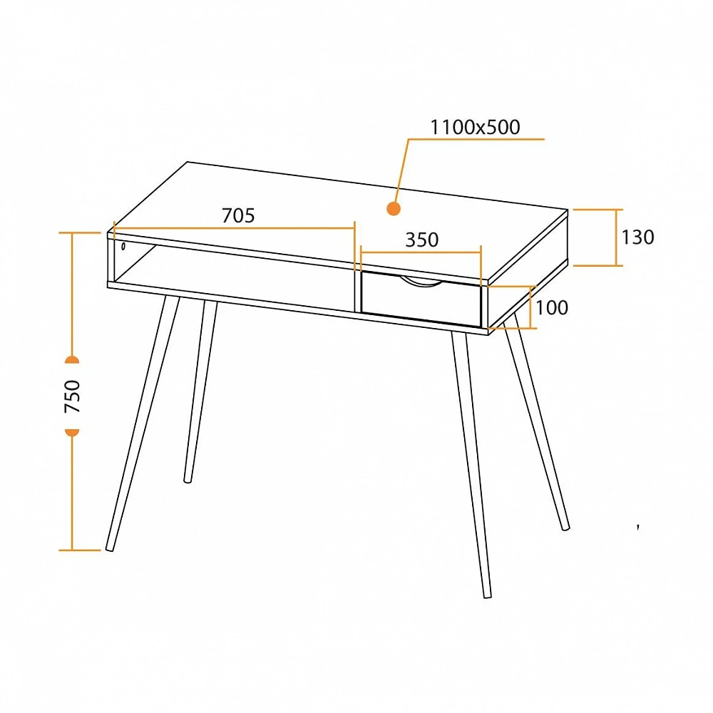 Cтол WD-10 TetChair 15262 - 7