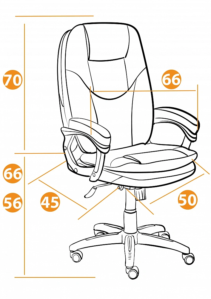 Кресло COMFORT TetChair 8745 - 8