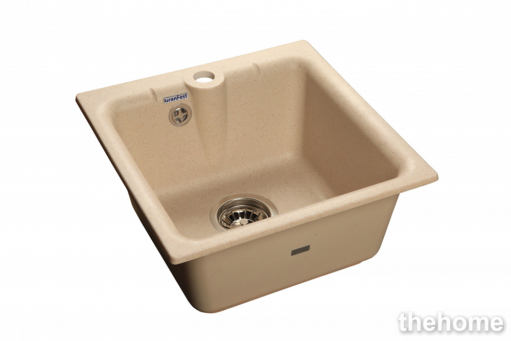 Кухонная мойка GranFest Practic GF-P420 429629 бежевая - TheHome