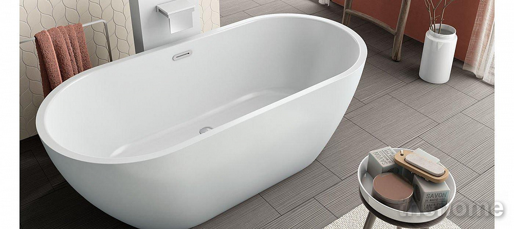 Акриловая ванна Kolpa San Dalia Fs 170х80 белая 561140 с интегрированной панелью - 2