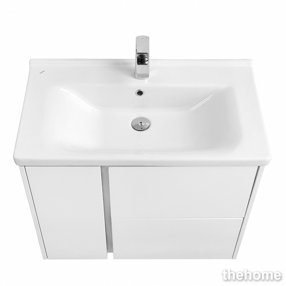 Тумба под раковину 75 см Aquaton Стоун 1A228201SX010 белый - 5