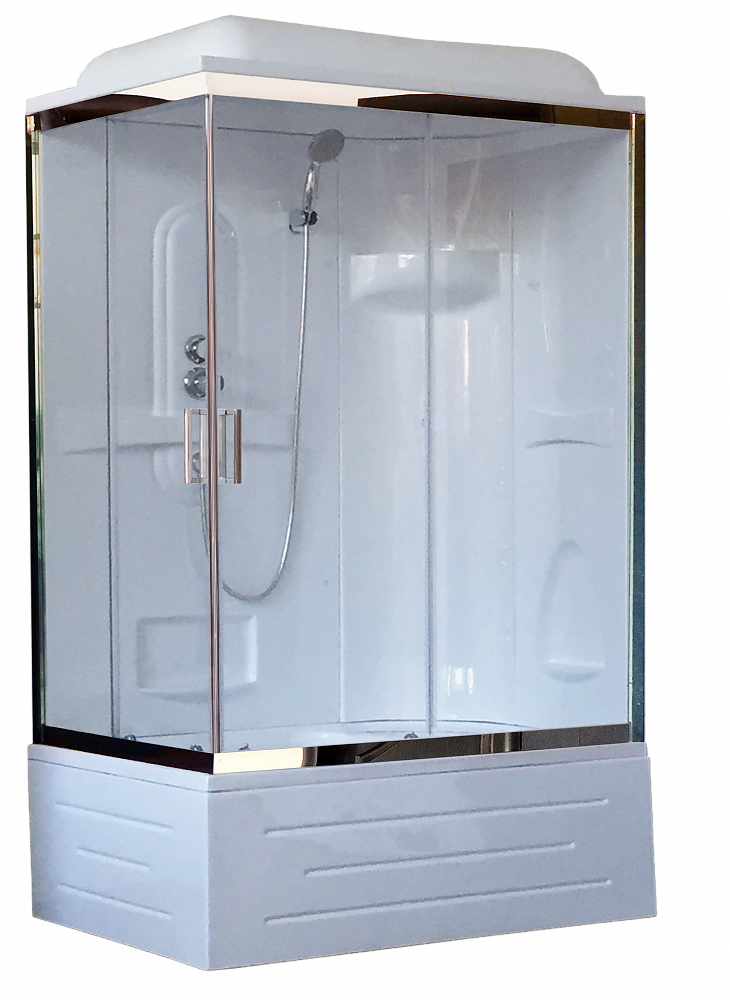 Душевая кабина Royal Bath RB 8120BP1-T-CH (прозрачное) R - TheHome