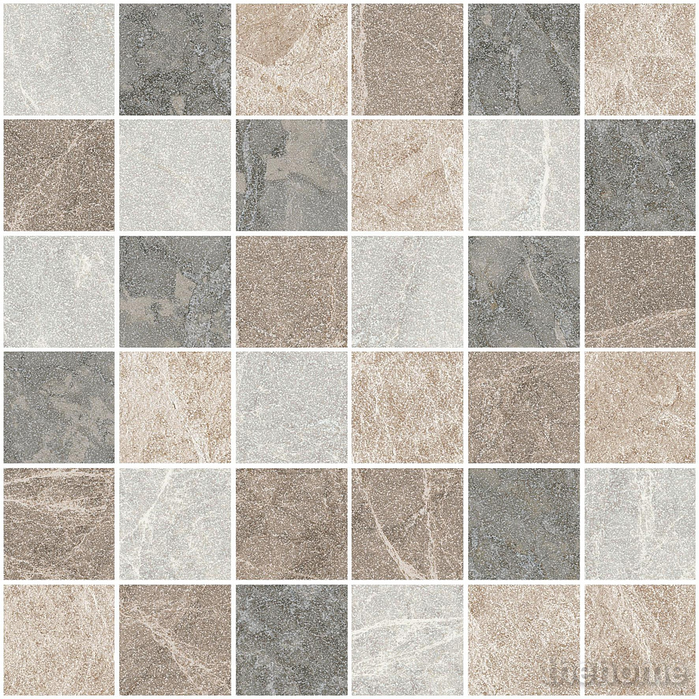 Мозаика Marmostone Микс 7ЛПР (5х5) 30х30 - TheHome