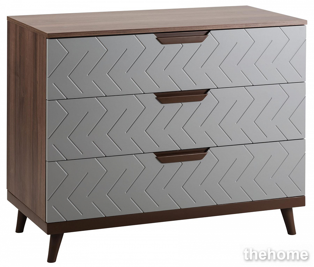 Комод с 3 ящиками R-Home Сканди Грей - TheHome