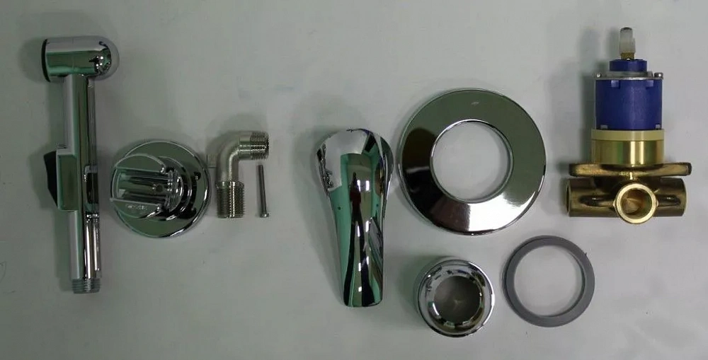 Гигиенический душ Grohe BauCurve 123072 комплект - 5