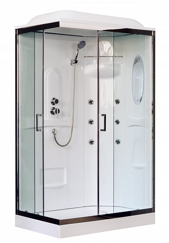Душевая кабина Royal Bath RB 8120HP2-T-CH (прозрачное) R - TheHome