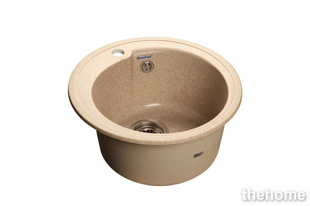 Кухонная мойка GranFest Rondo GF-R450 429011 песочная - TheHome